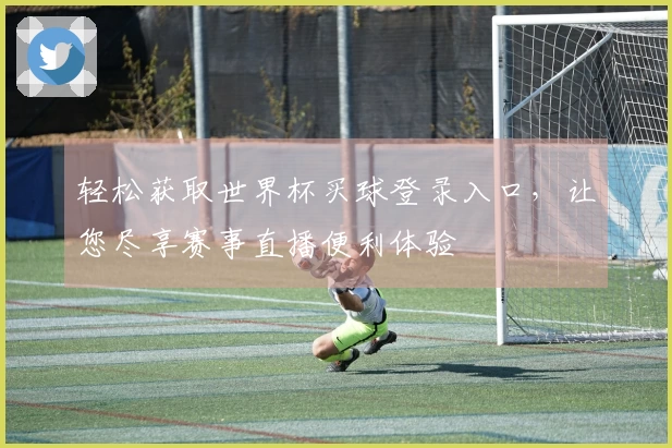 轻松获取世界杯买球登录入口，让您尽享赛事直播便利体验